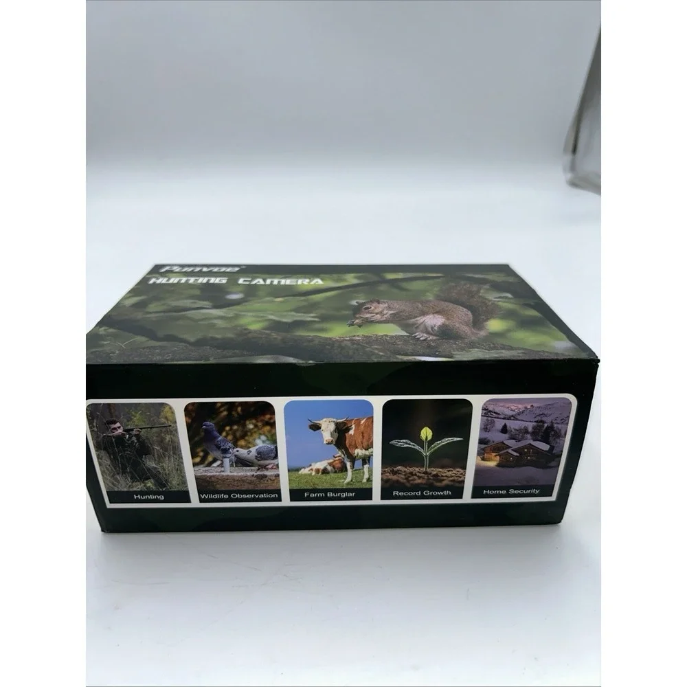 Punvoe PVHC330 Hunting Trail Camera Home Security Etc Open Box